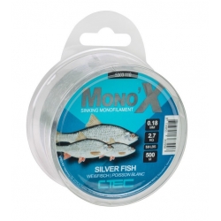 Żyłka CTEC Silverfish szara 0,14mm, 1,8kg, 500m